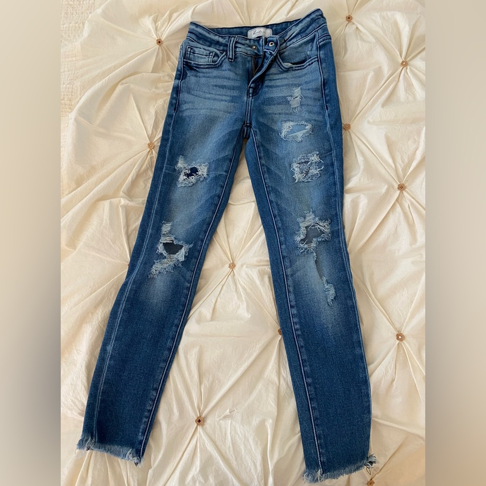 Girl’s Kancan Signature Skinny Jeans Size 8